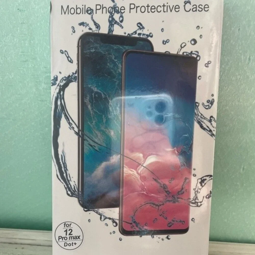 iPhone 12 Pro Max Black Phone Case